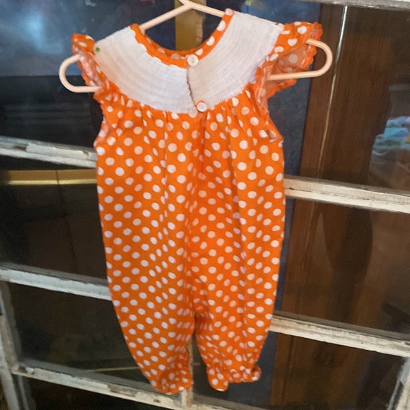 Lil’ Cactus Fall/Thanksgiving Romper 6-12 months - Picture 2 of 3